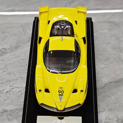 [Henson & Heaven] 1:18 Ferrari 2005 FXX Yellow Model Car Resin