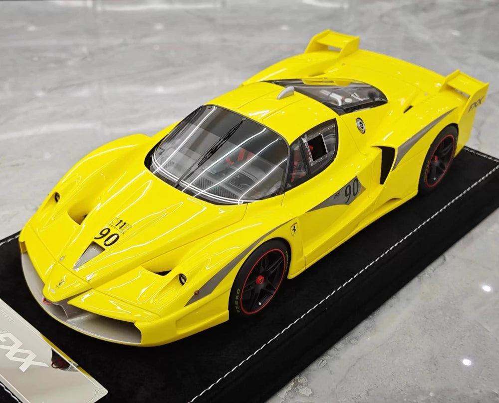 [Henson & Heaven] 1:18 Ferrari 2005 FXX Yellow Model Car Resin