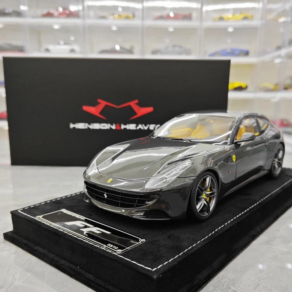 [Henson & Heaven] 1:18 Ferrari 2011 FF Black Model Car Resin