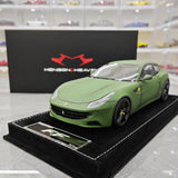 [Henson & Heaven] 1:18 Ferrari 2011 FF Green Model Car Resin