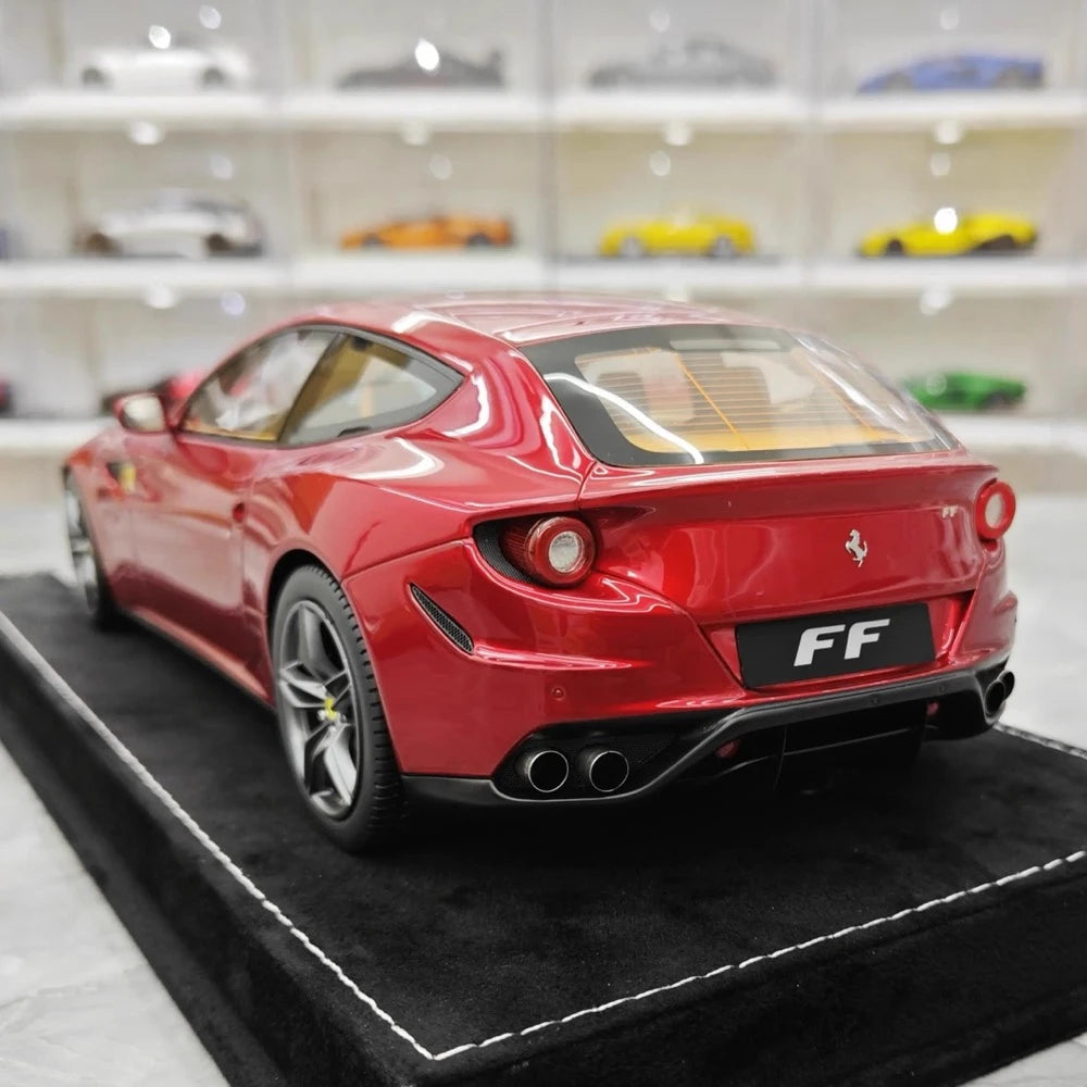 [Henson & Heaven] 1:18 Ferrari 2011 FF Magenta Model Car Resin