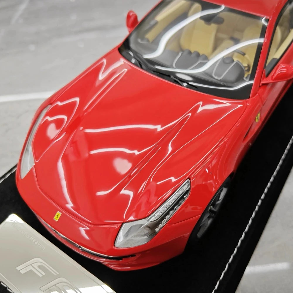 [Henson & Heaven] 1:18 Ferrari 2011 FF Red Model Car Resin