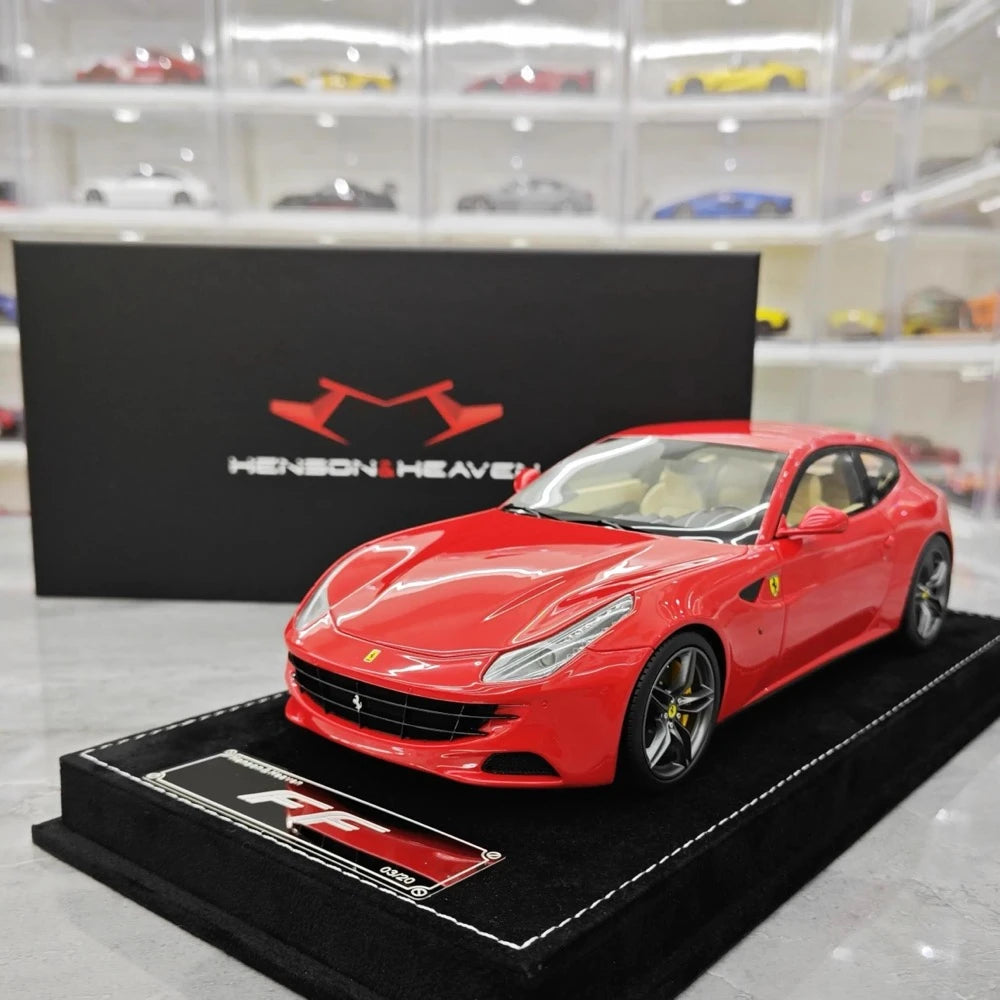 [Henson & Heaven] 1:18 Ferrari 2011 FF Red Model Car Resin