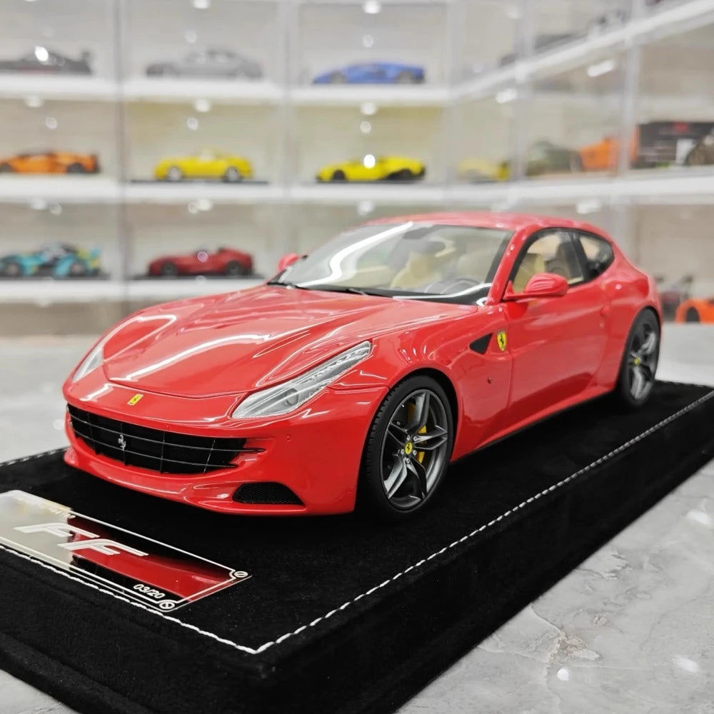 [Henson & Heaven] 1:18 Ferrari 2011 FF Red Model Car Resin