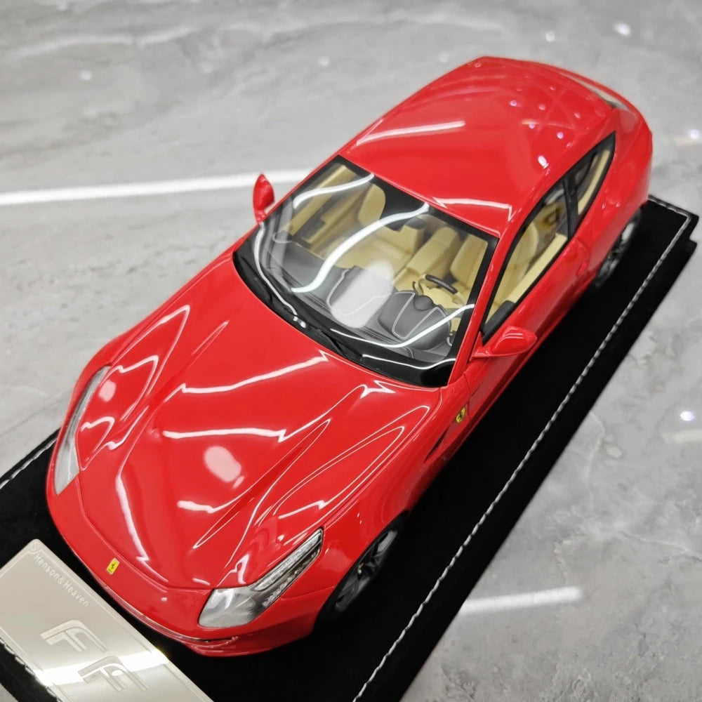 [Henson & Heaven] 1:18 Ferrari 2011 FF Red Model Car Resin