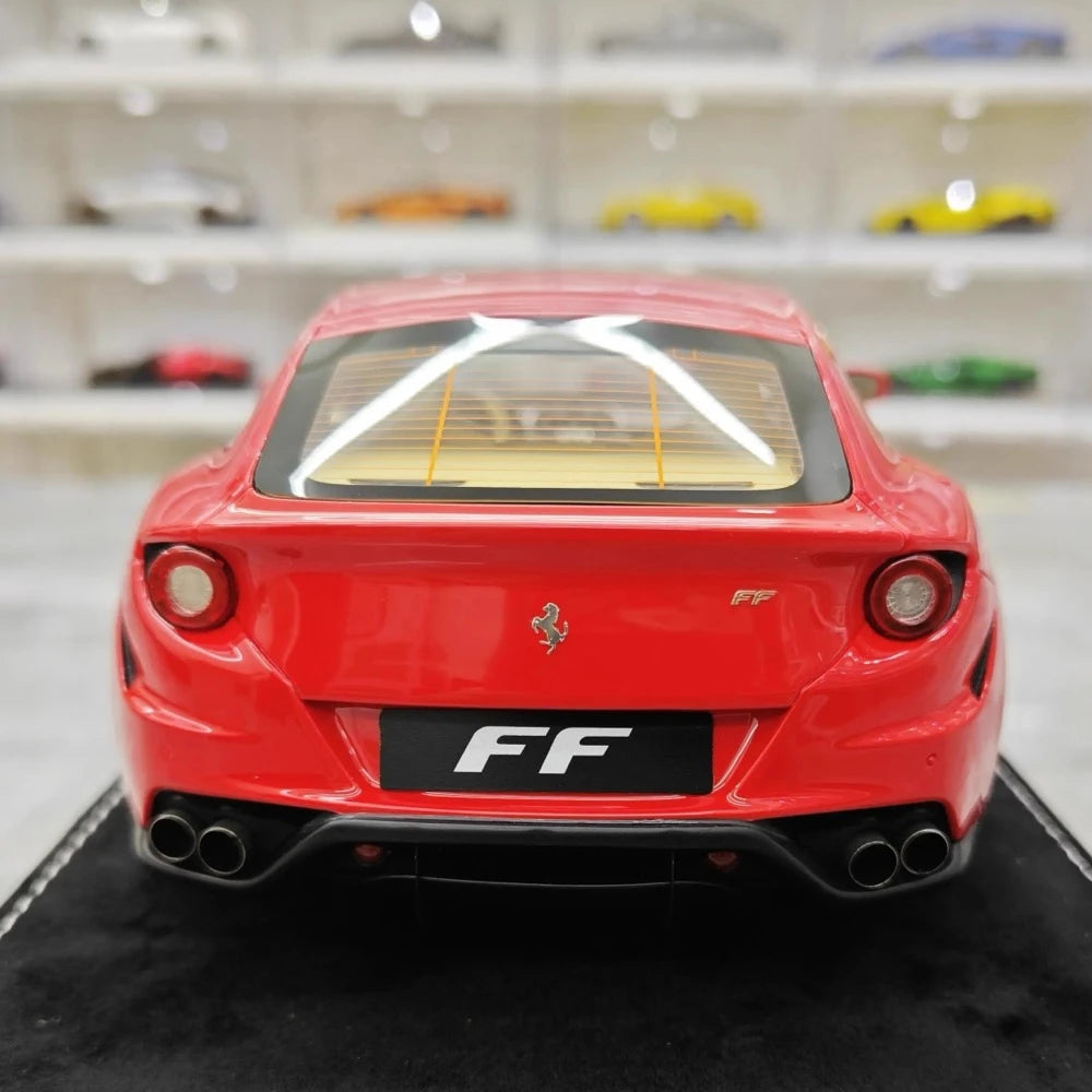 [Henson & Heaven] 1:18 Ferrari 2011 FF Red Model Car Resin