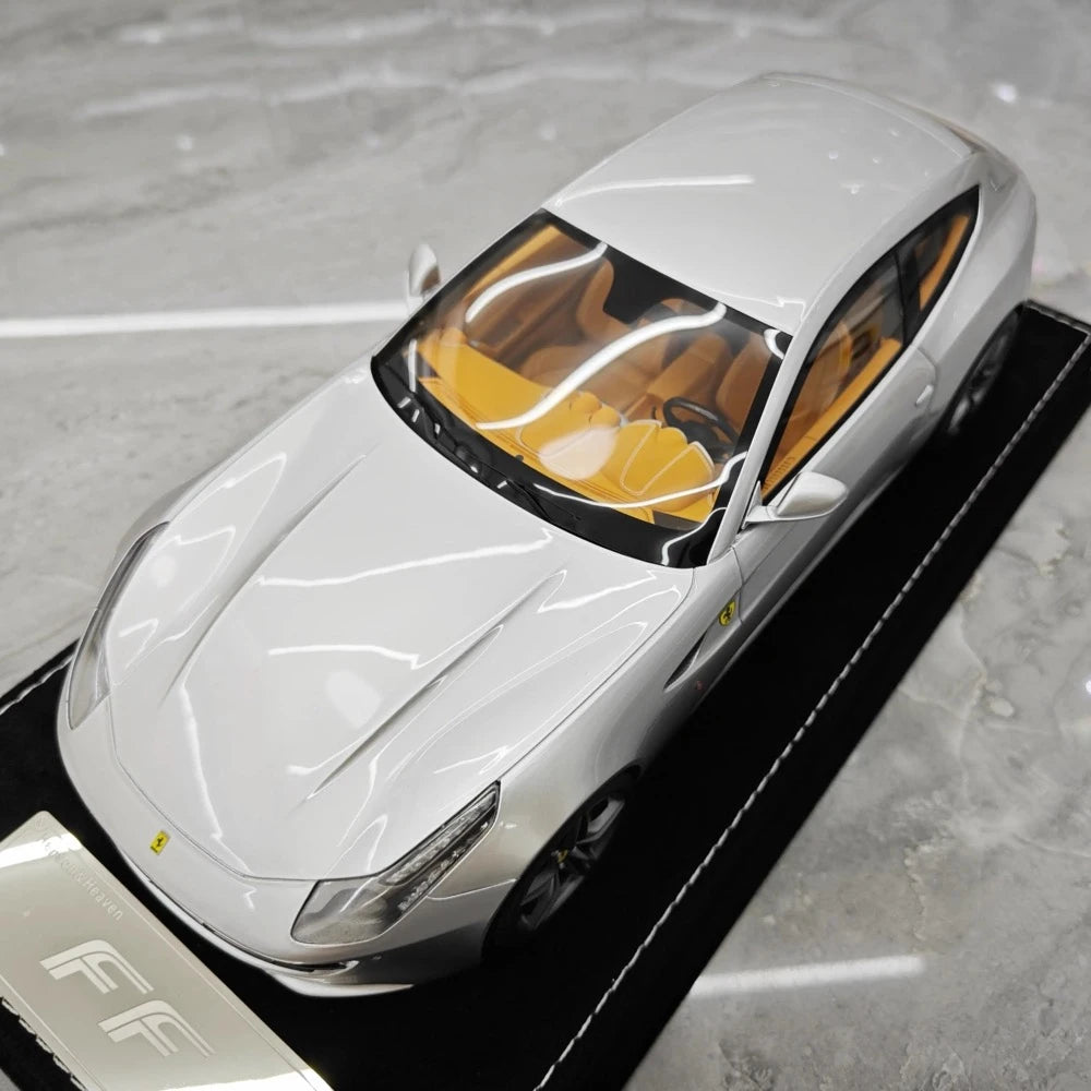 [Henson & Heaven] 1:18 Ferrari 2011 FF Silver Model Car Resin