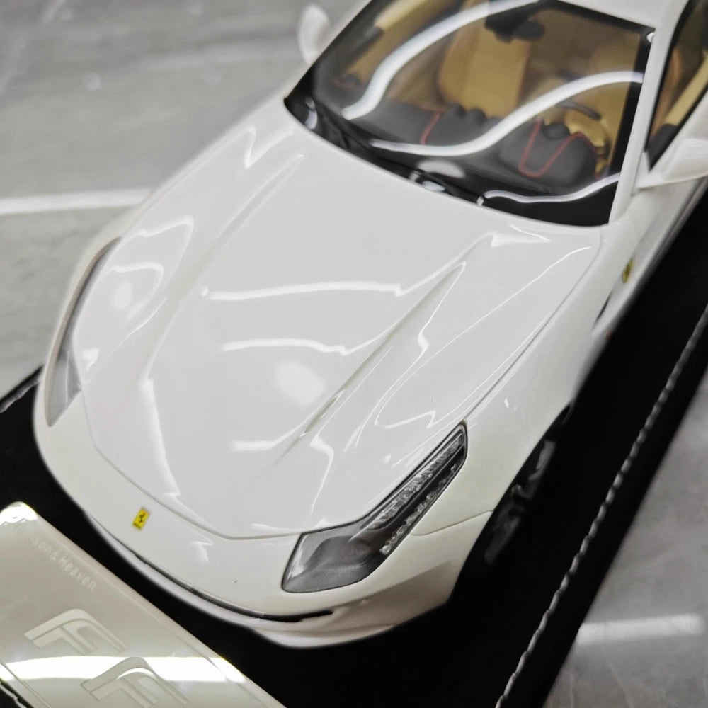 [Henson & Heaven] 1:18 Ferrari 2011 FF White Model Car Resin