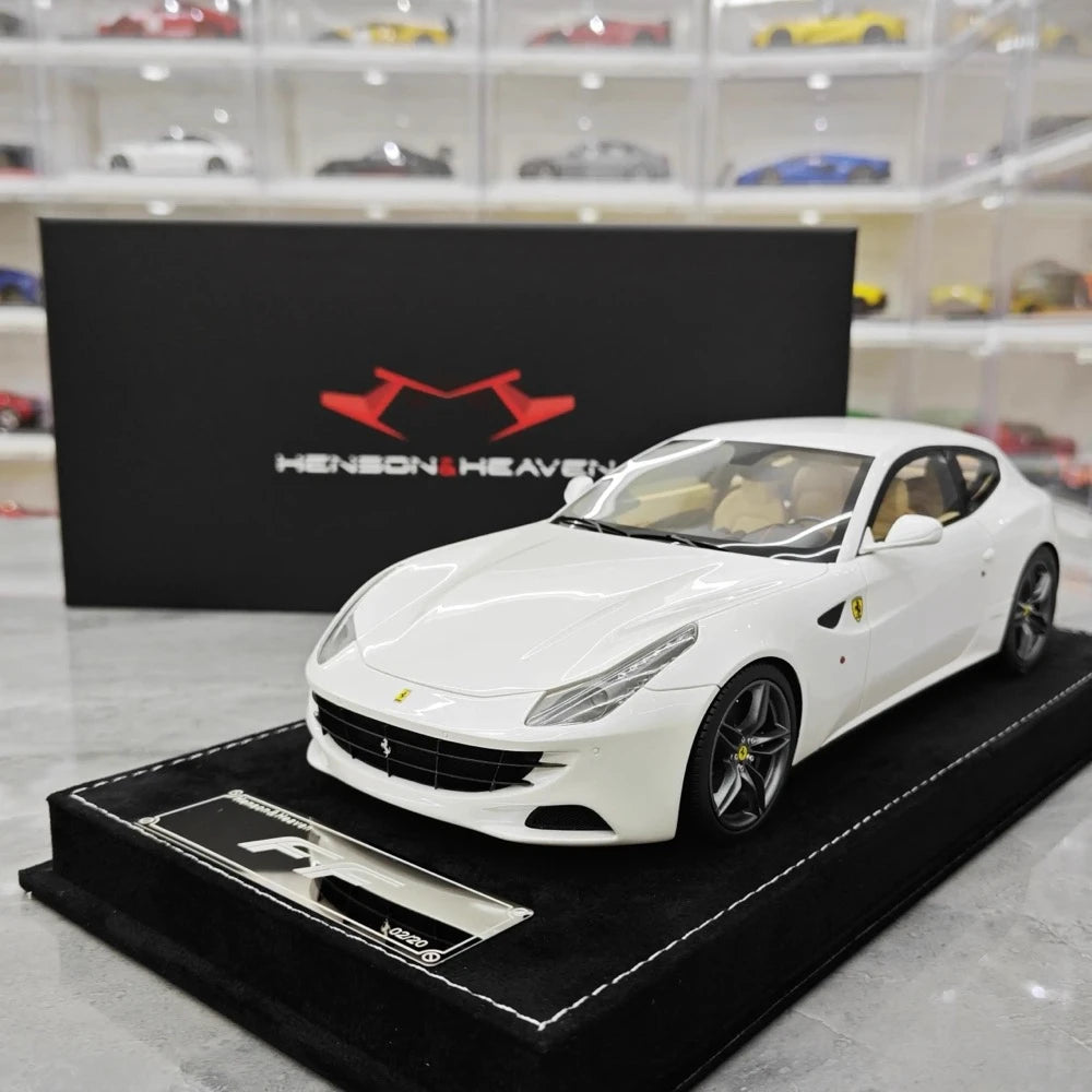 [Henson & Heaven] 1:18 Ferrari 2011 FF White Model Car Resin