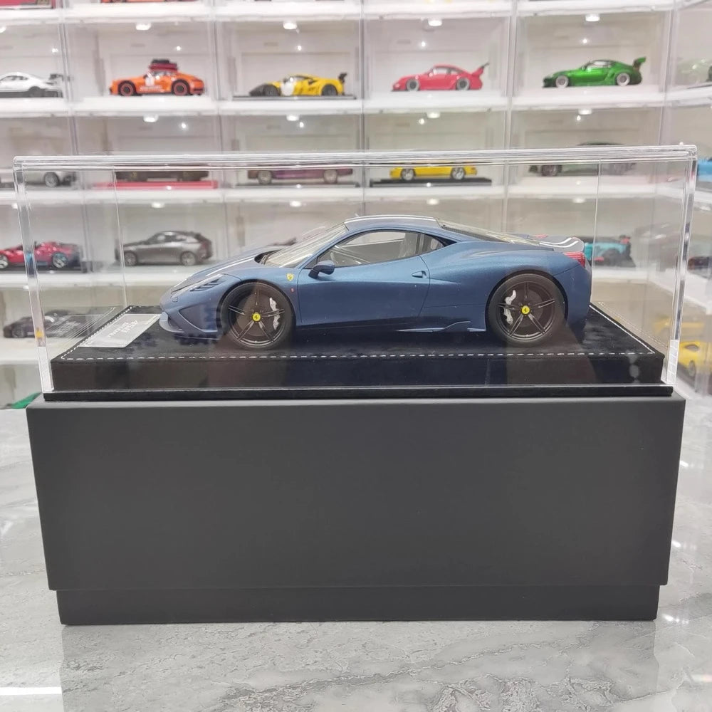 [Henson & Heaven] 1:18 Ferrari 2013 458 Speciale Blue Model Car Resin