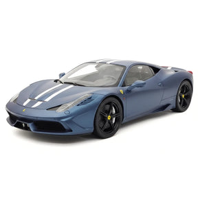 [Henson & Heaven] 1:18 Ferrari 2013 458 Speciale Blue Model Car Resin