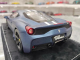[Henson & Heaven] 1:18 Ferrari 2013 458 Speciale Blue Model Car Resin