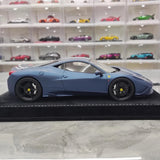 [Henson & Heaven] 1:18 Ferrari 2013 458 Speciale Blue Model Car Resin