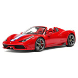 Henson & Heaven Ferrari 2014 458 Speciale Aperta rood blauw wit streep 1:18 – Verzamelbare resin model resin