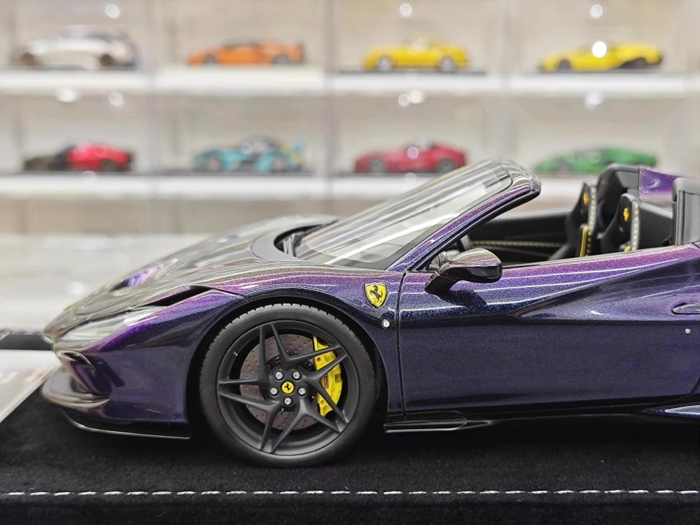 [Henson & Heaven] 1:18 Ferrari 2019 F8 Spider Gradient Model Car Resin