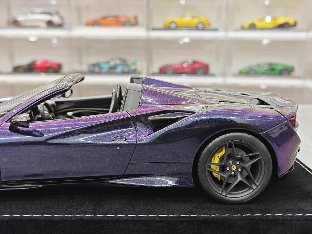 [Henson & Heaven] 1:18 Ferrari 2019 F8 Spider Gradient Model Car Resin