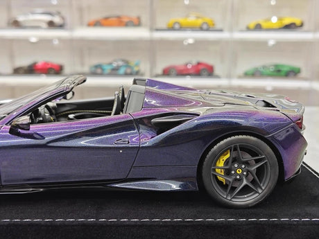 [Henson & Heaven] 1:18 Ferrari 2019 F8 Spider Gradient Model Car Resin