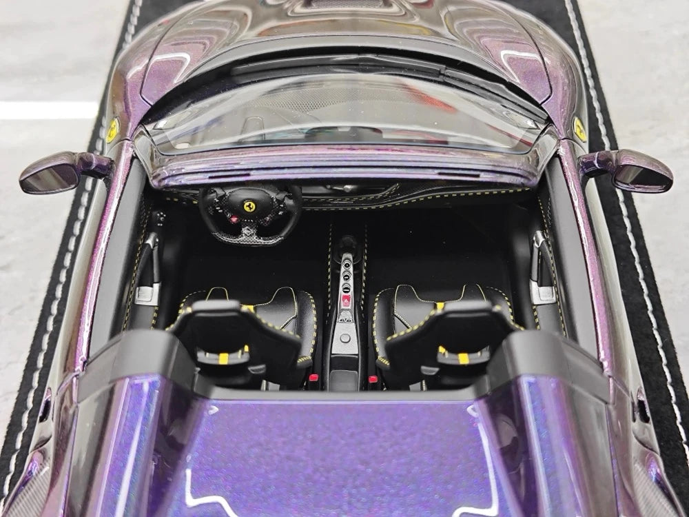 [Henson & Heaven] 1:18 Ferrari 2019 F8 Spider Gradient Model Car Resin