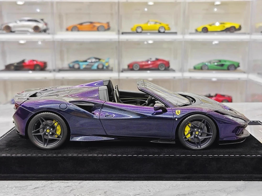 [Henson & Heaven] 1:18 Ferrari 2019 F8 Spider Gradient Model Car Resin