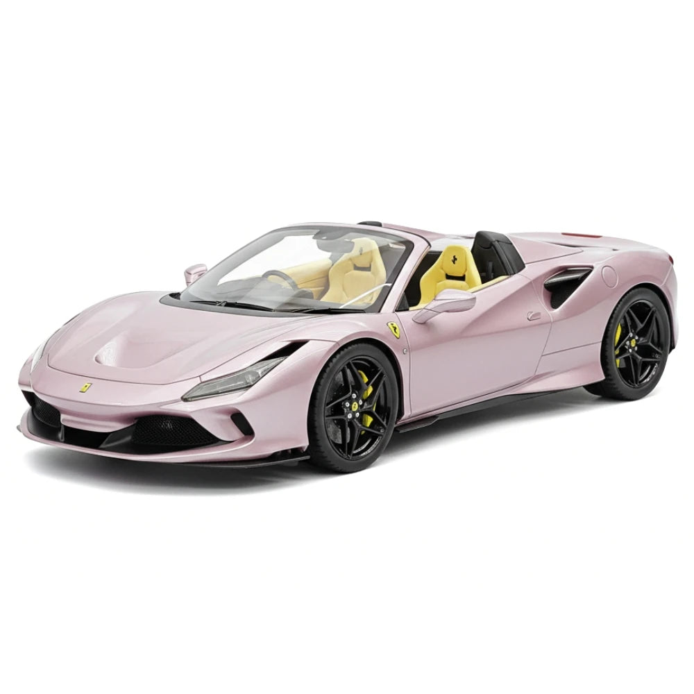[Henson & Heaven] 1:18 Ferrari 2019 F8 Spider ピンク モデルカー レジン