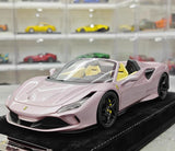 [Henson & Heaven] 1:18 Ferrari 2019 F8 Spider ピンク モデルカー レジン