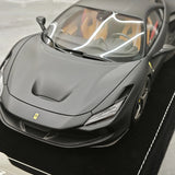 Henson & Heaven Ferrari 2019 F8 Tributo Black 1:18 – Resina modello in resina collezionabile