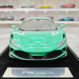 [Henson & Heaven] 1:18 Ferrari 2019 F8 Tributo Green Model Car Resin