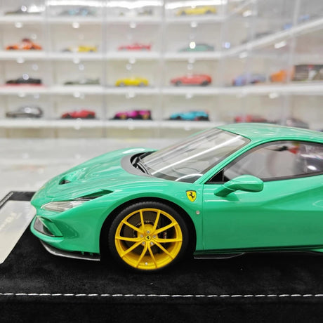 [Henson & Heaven] 1:18 Ferrari 2019 F8 Tributo Green Model Car Resin