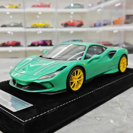 [Henson & Heaven] 1:18 Ferrari 2019 F8 Tributo Green Model Car Resin