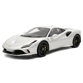 [Henson & Heaven] 1:18 Ferrari 2019 F8 Tributo Silver Model Car Resin