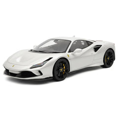 [Henson & Heaven] 1:18 Ferrari 2019 F8 Tributo argent voiture miniature Resin