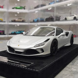 [Henson & Heaven] 1:18 Ferrari 2019 F8 Tributo Silver Model Car Resin