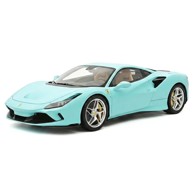 Henson & Heaven Ferrari 2019 F8 Tributo Tiffany Blue 1:18 – Modello in resina collezionabile