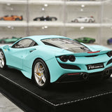 Henson & Heaven Ferrari 2019 F8 Tributo Tiffany Blue 1:18 – Modello in resina collezionabile
