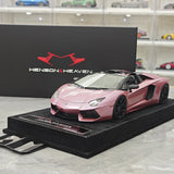 Henson & Heaven Lamborghini 2013 Aventador LP700-4 Roadster AR Royal Rose 1:18 – Keräilyhartsimalli