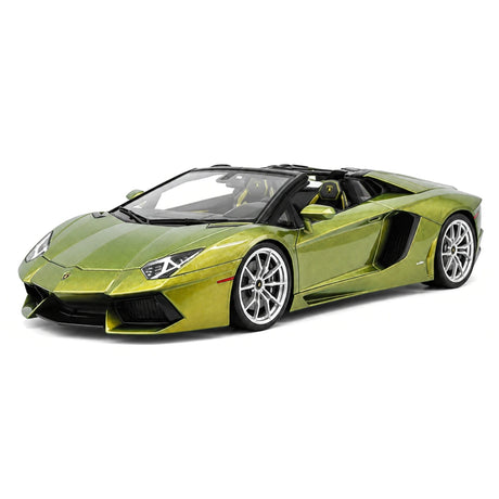 Henson & Heaven Lamborghini 2013 Aventador LP700-4 Roadster Artemis Green 1:18 – Resina modello in resina collezionabile