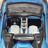 Henson & Heaven Lamborghini 2013 Aventador LP700-4 Roadster Azzurro Thetis 1:18 – Resina modello in resina collezionabile