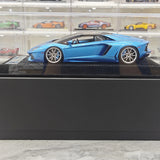 Henson & Heaven Lamborghini 2013 Aventador LP700-4 Roadster Azzurro Thetis 1:18 – Resina modello in resina collezionabile