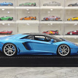 Henson & Heaven Lamborghini 2013 Aventador LP700-4 Roadster Azzurro Thetis 1:18 – Resina modello in resina collezionabile