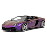 Henson & Heaven Lamborghini 2013 Aventador LP700-4 Roadster Chameleon Purple 1:18 – keräilyhartsimalli