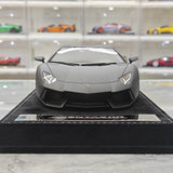 Henson & Heaven Lamborghini 2013 Aventador LP700-4 Roadster Matte Black 1:18 – Collectible Resin Model Resin