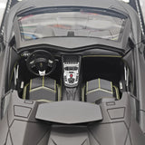 Henson & Heaven Lamborghini 2013 Aventador LP700-4 Roadster Matte Black 1:18 – Collectible Resin Model Resin