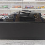 Henson & Heaven Lamborghini 2013 Aventador LP700-4 Roadster Matte Black 1:18 – Collectible Resin Model Resin