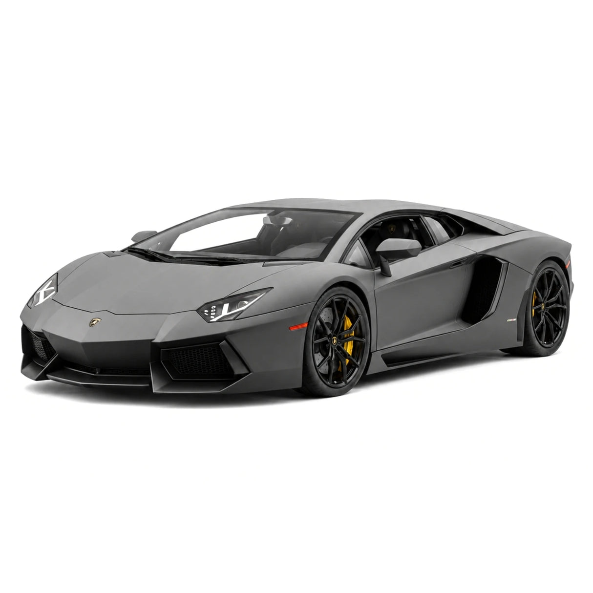 Henson & Heaven Lamborghini 2013 Aventador LP700-4 Roadster Matte Black 1:18 – Collectible Resin Model Resin