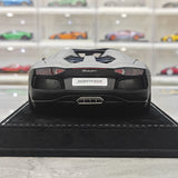 Henson & Heaven Lamborghini 2013 Aventador LP700-4 Roadster Matte Black 1:18 – Collectible Resin Model Resin