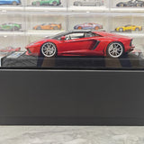 Henson & Heaven Lamborghini 2013 Aventador LP700-4 Roadster Metallic Red 1:18 – Collectible Resin Model Resin
