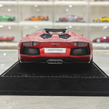 Henson & Heaven Lamborghini 2013 Aventador LP700-4 Roadster Metallic Red 1:18 – Collectible Resin Model Resin