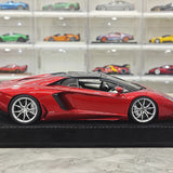 Henson & Heaven Lamborghini 2013 Aventador LP700-4 Roadster Metallic Red 1:18 – Collectible Resin Model Resin
