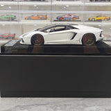 Henson & Heaven Lamborghini 2013 Aventador LP700-4 Roadster Pearl White 1:18 – Collectible Resin Model Resin