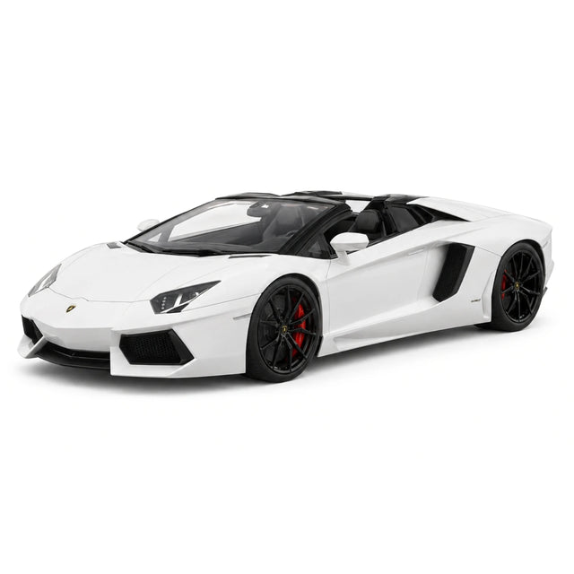 Henson & Heaven Lamborghini 2013 Aventador LP700-4 Roadster Pearl White 1:18 – Collectible Resin Model Resin